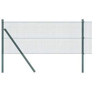 vidaXL Ground Fix Welded Wire Fence 10 x 0.8 m (W x H)