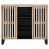 vidaXL Sideboard 90x34x75 cm Solid Wood Mango