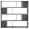 vidaXL Book Cabinet/Room Divider Grey Sonoma 105x24x102 cm