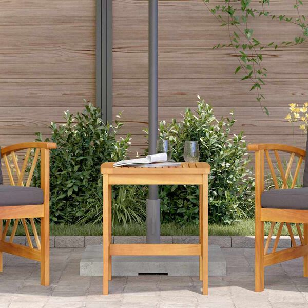 vidaXL Garden Chairs 2 pcs Solid Acacia Wood