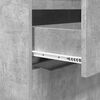 vidaXL Storage Cabinet Concrete Grey 80 x 31 x 81 cm Engineered Wood