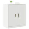 vidaXL Storage Cabinet White 80 x 40 x 90 cm Steel