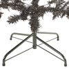 vidaXL Slim Christmas Tree Black 210 cm