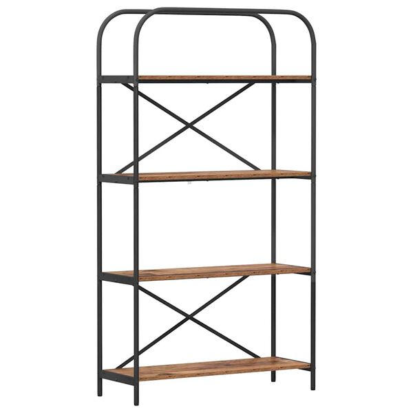 vidaXL Bookshelf Old Wood 80 x 30 x 146 cm Engineered wood