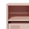 vidaXL TV Cabinet Pink 101.5x39x43.5 cm Cold-rolled Steel