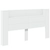 vidaXL Headboard White 180 x 16.5 x 103.5 cm Engineered Wood