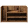 vidaXL Desk Organiser Old Wood 44.5 x 24 x 25 cm Engineered Wood