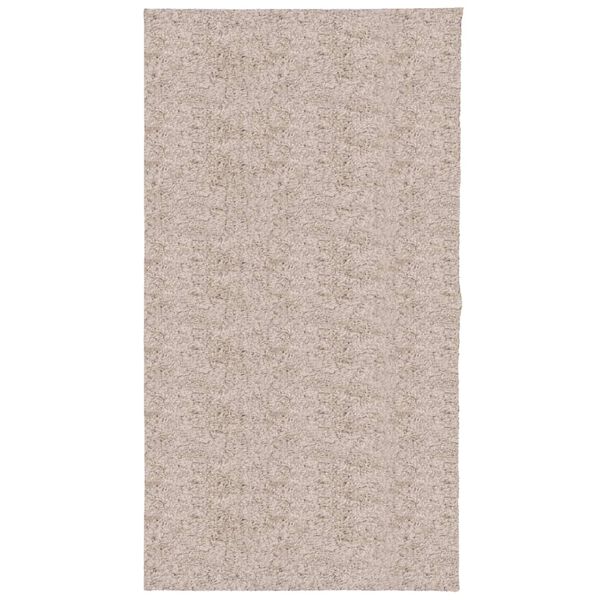 vidaXL Shaggy Rug PAMPLONA High Pile Modern Beige 80x150 cm