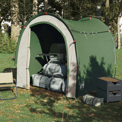 vidaXL Storage Tent Green 204x183x178 cm 185T Taffeta