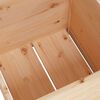 vidaXL Garden Planters 2 pcs 60x60x60 cm Solid Pinewood