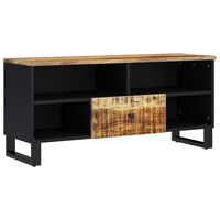 vidaXL TV Cabinet 100x33x46 cm Solid Wood Mango&Engineered Wood