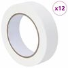 vidaXL Painter Masking Tapes 12 pcs White 30mm x 50m Paper