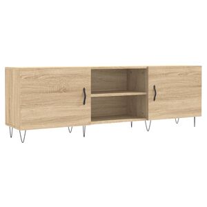vidaXL TV Cabinet Sonoma Oak 150x30x50 cm Engineered Wood