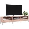vidaXL TV Cabinet Pink 202x39x43.5 cm Cold-rolled Steel