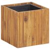 vidaXL Garden Raised Bed Pot 24.5x24.5x25 cm Solid Acacia Wood
