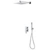vidaXL Shower System Stainless Steel 201 Silver