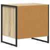 vidaXL Bedside Table Sonoma 50 x 39.5 x 50 cm Engineered Wood