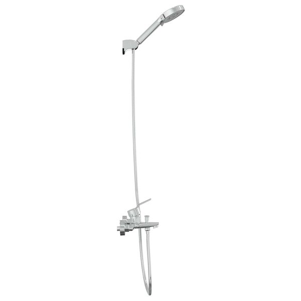 vidaXL Shower Head Set Chrome G 1 / 2 inches