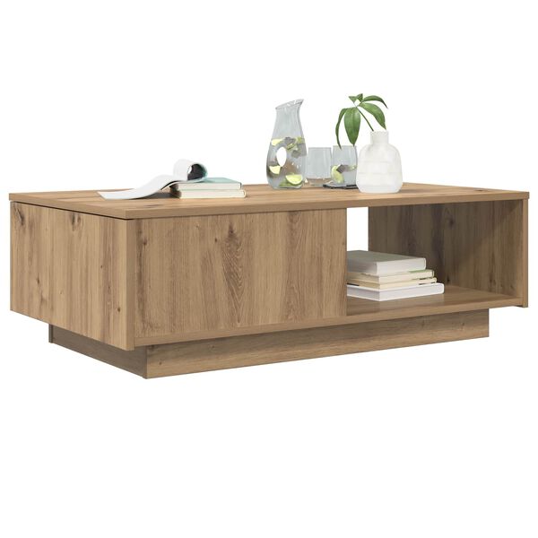 vidaXL Coffee Table Artisan Oak 95 x 55 x 31 cm Engineered Wood