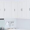 vidaXL Dishwasher Panel Lucca White 57 x 57 x 100 cm Engineered Wood
