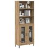 vidaXL Highboard Artisan Oak 69.5 x 34 x 180 cm