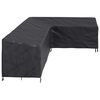 vidaXL Furniture Cover Black