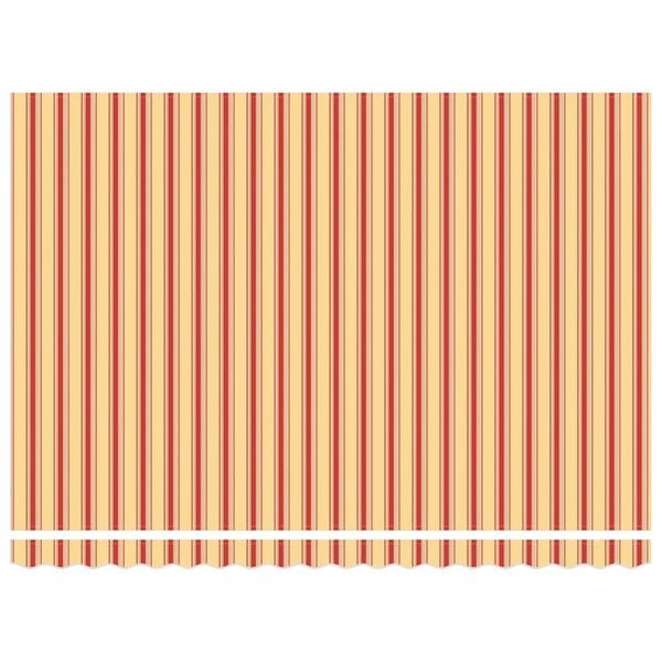 vidaXL Retractable Awning Multicolour 450 x 300 cm Polyester and Metal