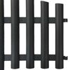 vidaXL Lawn Edgings 17 pcs Anthracite 10 m PP