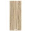 vidaXL Hanging Cabinet Sonoma Oak 40 x 31 x 100 cm Engineered Wood