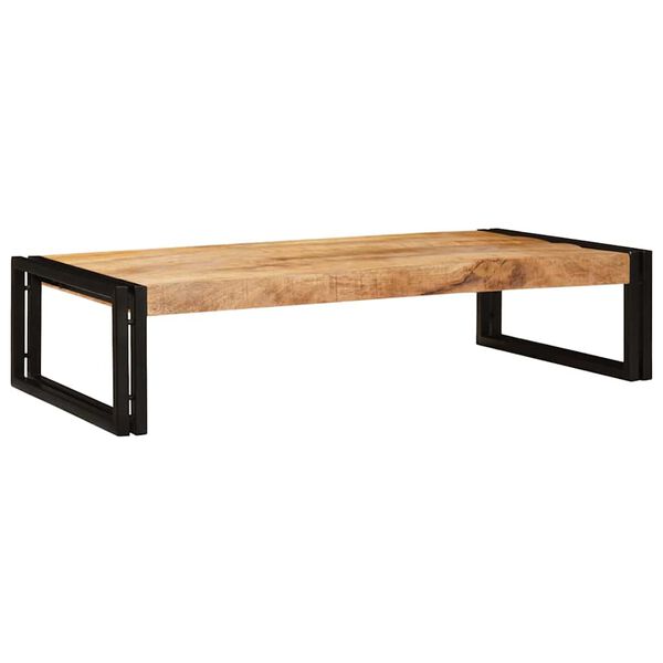 vidaXL Bathroom Shelf Brown 100 x 50 x 23 cm Soild Rough Mango Wood