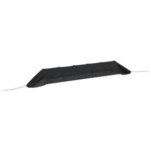 vidaXL Netting Tunnel Black 300x50x48,5 cm Steel and Polyethylene