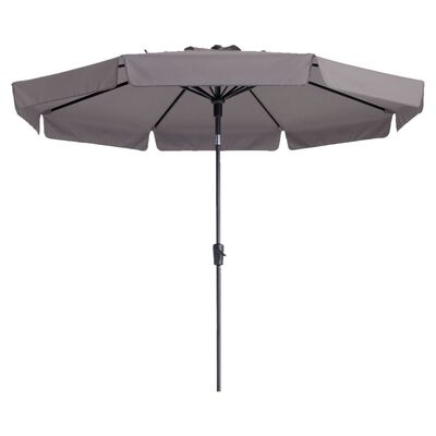 Madison Parasol Flores Luxe 300 cm Round Taupe