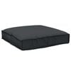 vidaXL Pallet Cushion for suitable for Seat Black 80 x 80 x 12 cm