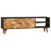 vidaXL TV Cabinet Solid Mango Wood 140x30x45 cm