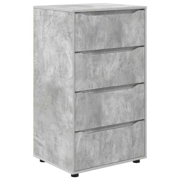 vidaXL Storage Cabinets 2 pcs Concrete Grey 60 x 48 x 105 cm