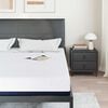 vidaXL Mattress White and Blue 180 x 200 cm Gel-Infused Foam
