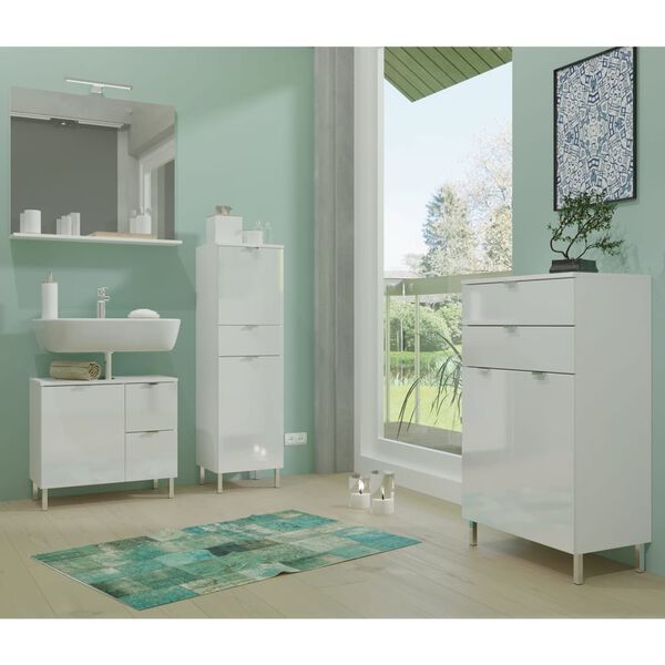 Germania Wash Basin Base Cabinet GW-Mauresa 34x60x56 cm White