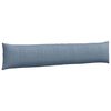 vidaXL Sofa Pillows 2 pcs Blue 200 x 40 cm Corduroy Fabric