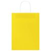 vidaXL Paper Bags 50 pcs with Handles Yellow 26x12x35 cm