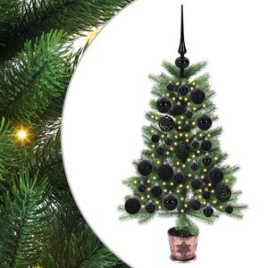 vidaXL Christmas Tree with 150 LEDs with Stand Green 65 cm PE