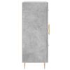 vidaXL Sideboard Concrete Grey 69.5x34x90 cm Engineered Wood