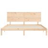 vidaXL Bed Frame without Mattress Super King Size Solid Wood Pine