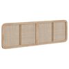 vidaXL Headboard with Headboard Natural 180 x 55x 3 cm Rattan