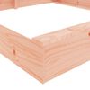 vidaXL Sandbox with Seats Square Solid Wood Douglas