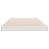 vidaXL Floor Bed Frame White 223.5 x 84 x 9 cm Solid Pine Wood