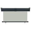 vidaXL Balcony Side Awning 145x250 cm Grey