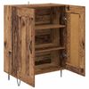 vidaXL Sideboard Old Wood 69.5 x 34 x 90 cm Engineered Wood and Iron