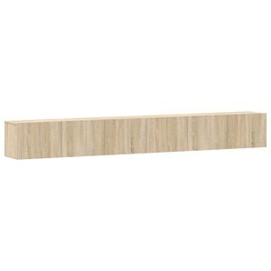 vidaXL 3 Piece TV Cabinet Set Sonoma Oak Engineered Wood