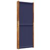 vidaXL 4-Panel Room Divider Dark Blue 280x180 cm