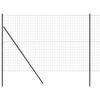 vidaXL Ground Fix Welded Wire Fence 10 x 1.6 m (W x H)